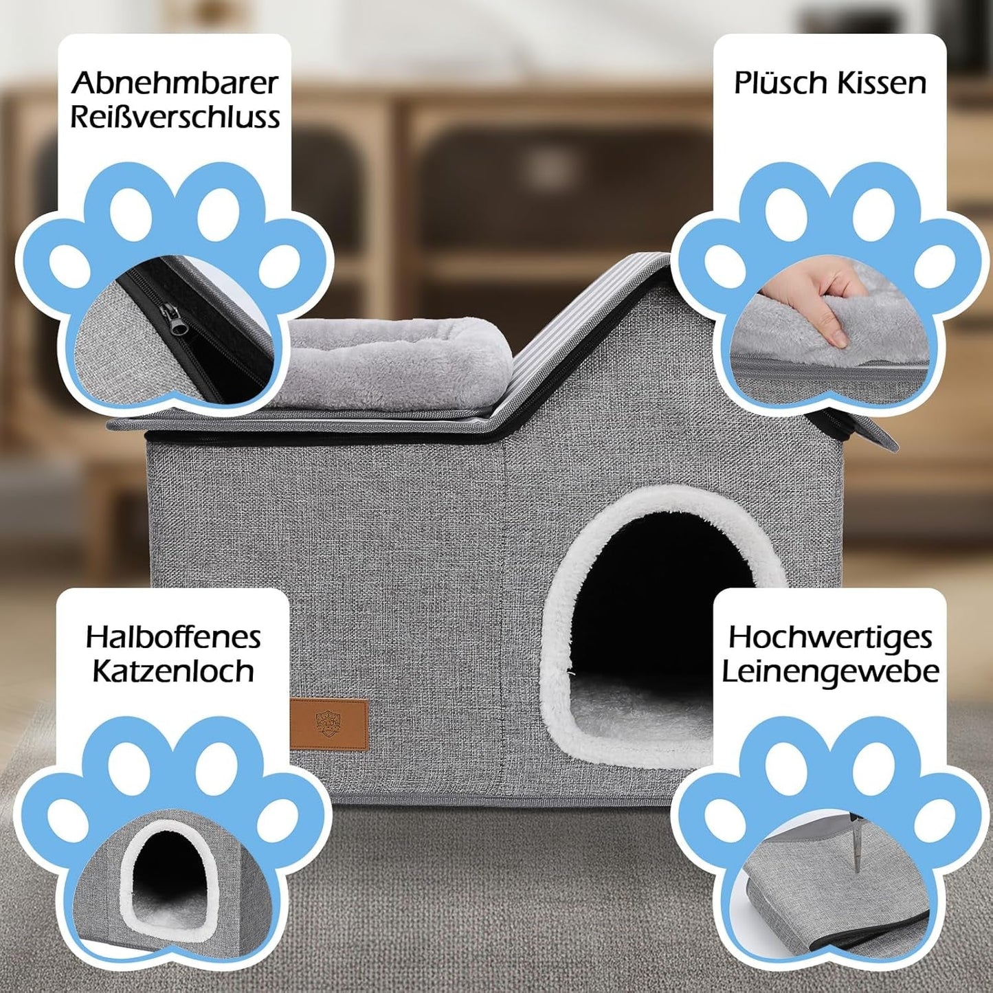 Couvertures et meubles, Animaux, Grottes et maisons, Chats, Lits pour chats, Chats - Lits, Matelas