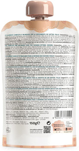 Nourriture humide pour petits chats à la crème de poulet et au poulet - Nourriture humide pour petits chats - Nourriture humide pour chats à la crème de poulet, sans céréales, riche en protéines, vitamines et minéraux (20 sachets x 150 g)
