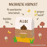 ALLOS Croquant Amarante Nobleuss | Muesli bio Noix Avoine Céréales pour les petites Céréales Naty Shop