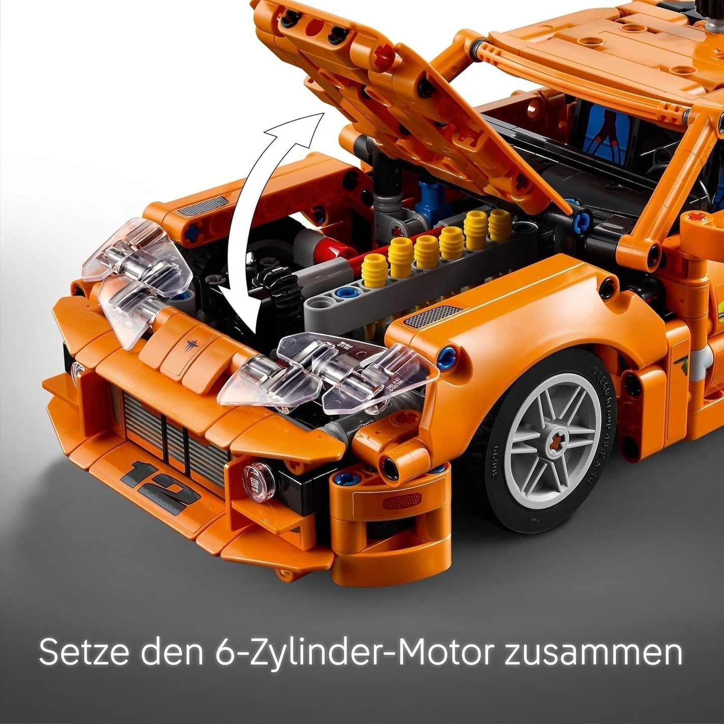 LEGO Technic Fast and Furious Toyota Supra MK4 - Voiture jouet - Avec moteur 6 cylindres et portes qui s'ouvrent - Modèle pour garçons et filles à partir de 9 ans - Idée cadeau d'anniversaire 42204 Jeux de construction Beuche den LEGO-Store