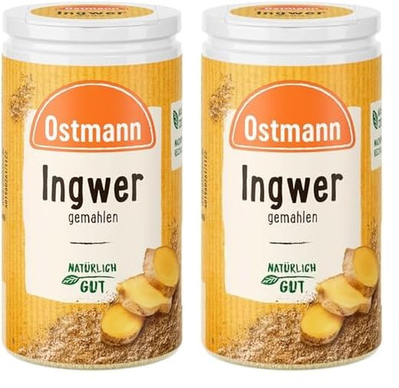 Ostmann Gewürze - Ingwer gemahlen | Nachfüllbare & recyclable Verpackung | 30 g dans la Streudose