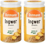 Ostmann Gewürze - Ingwer gemahlen | Nachfüllbare & recyclable Verpackung | 30 g dans la Streudose