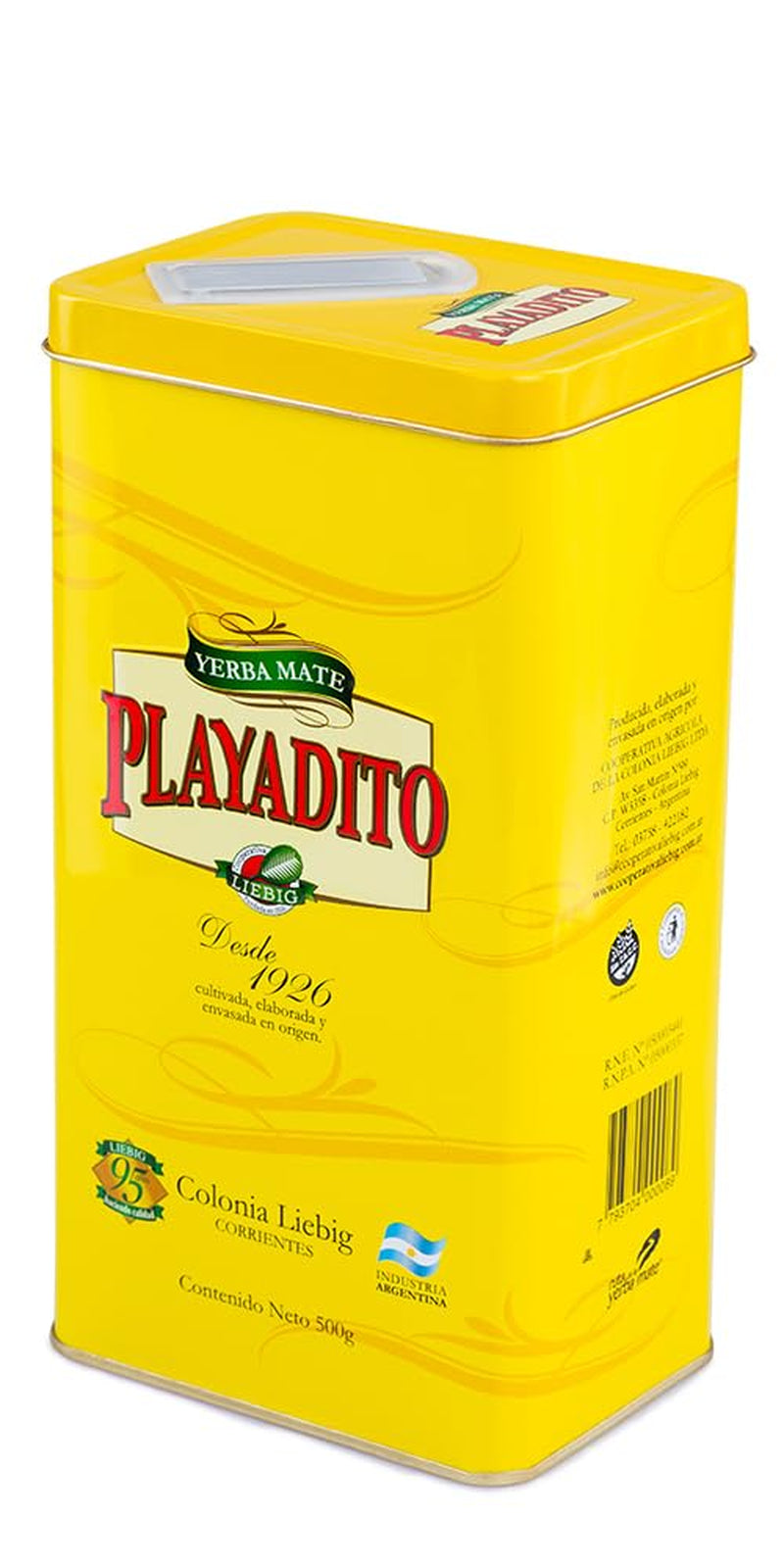 - Yerbero De Chapa contient 500 G de Yerba Mate avec des bâtonnets, idéal à partager entre amis