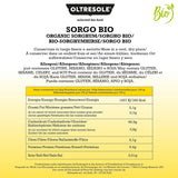 Sorgho blanc biologique, 1 kg, décortiqué, grain cru, cultivé biologiquement en Italie, emballage idéal pour la famille