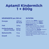Aptamil Lait de Croissance 1 Plus - Lait de Croissance dès 1 an - 800g