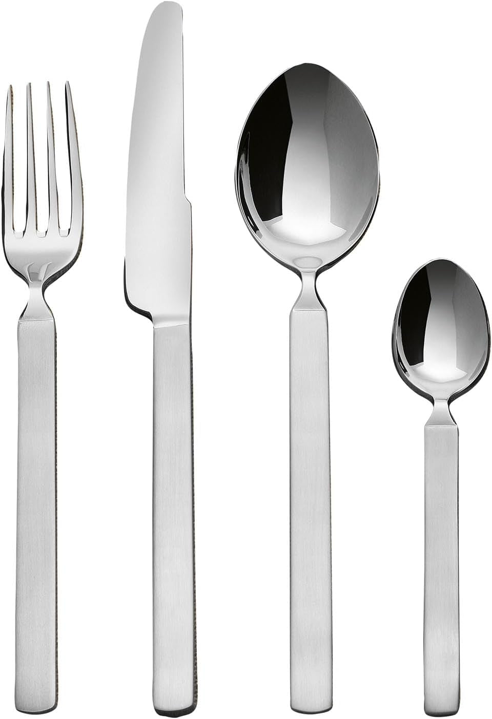 Alessi 4180S24 Ménagère de Couverts Secs 24 Pièces Cuisine Inox Naty Shop