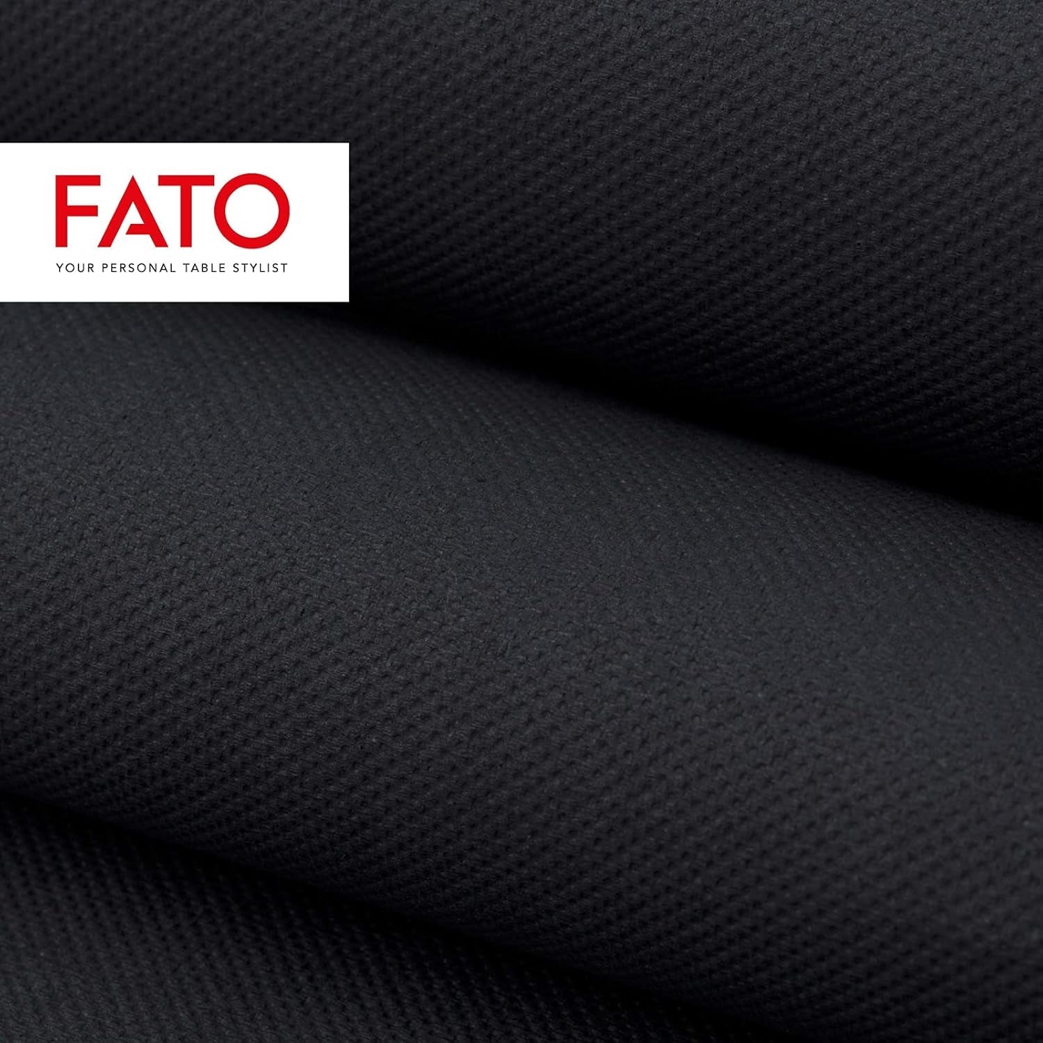 - Mouchoirs en papier jetables douceur et douceur, paquet de 40 mouchoirs taille 38 x 38 pliés en 4, 2 épaisseurs de couleur noire, papier 100 % pure cellulose certifié Fsc (paquet de 2)