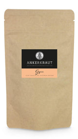 Ankerkraut Gyros, Gewürzmischung für Gyros, également sur la Pfanne ou sur le Grill, avec Zwiebel, Knoblauch, Marjolaine, Cumin, Piment et plus, 80 g dans Korkenglas