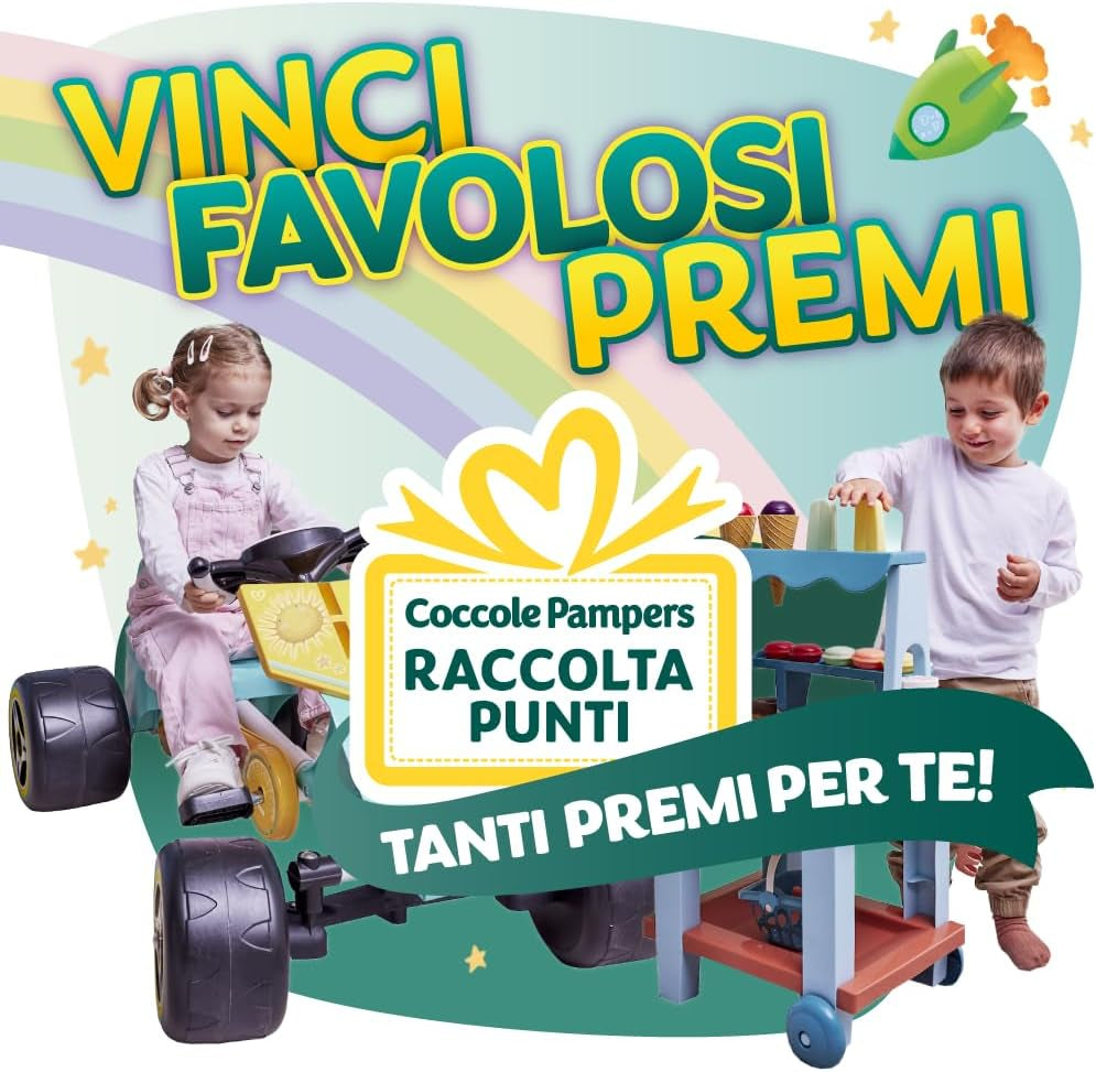 Pampers Baby Dry XL Taille 6 (15-30 kg), 111 couches + 500 points câlins supplémentaires gratuits