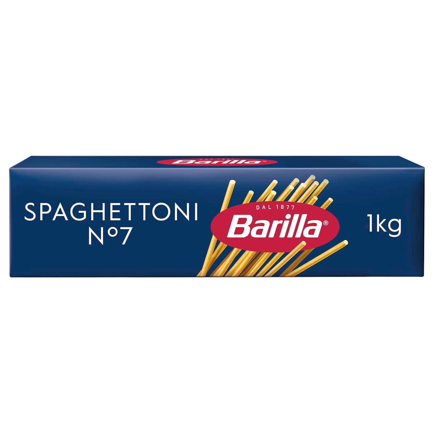 Barilla Pasta Klassische Spaghetti n.5 aus Hartweizen de haute qualité immergé al dente, (1 x 500 g), sans goût
