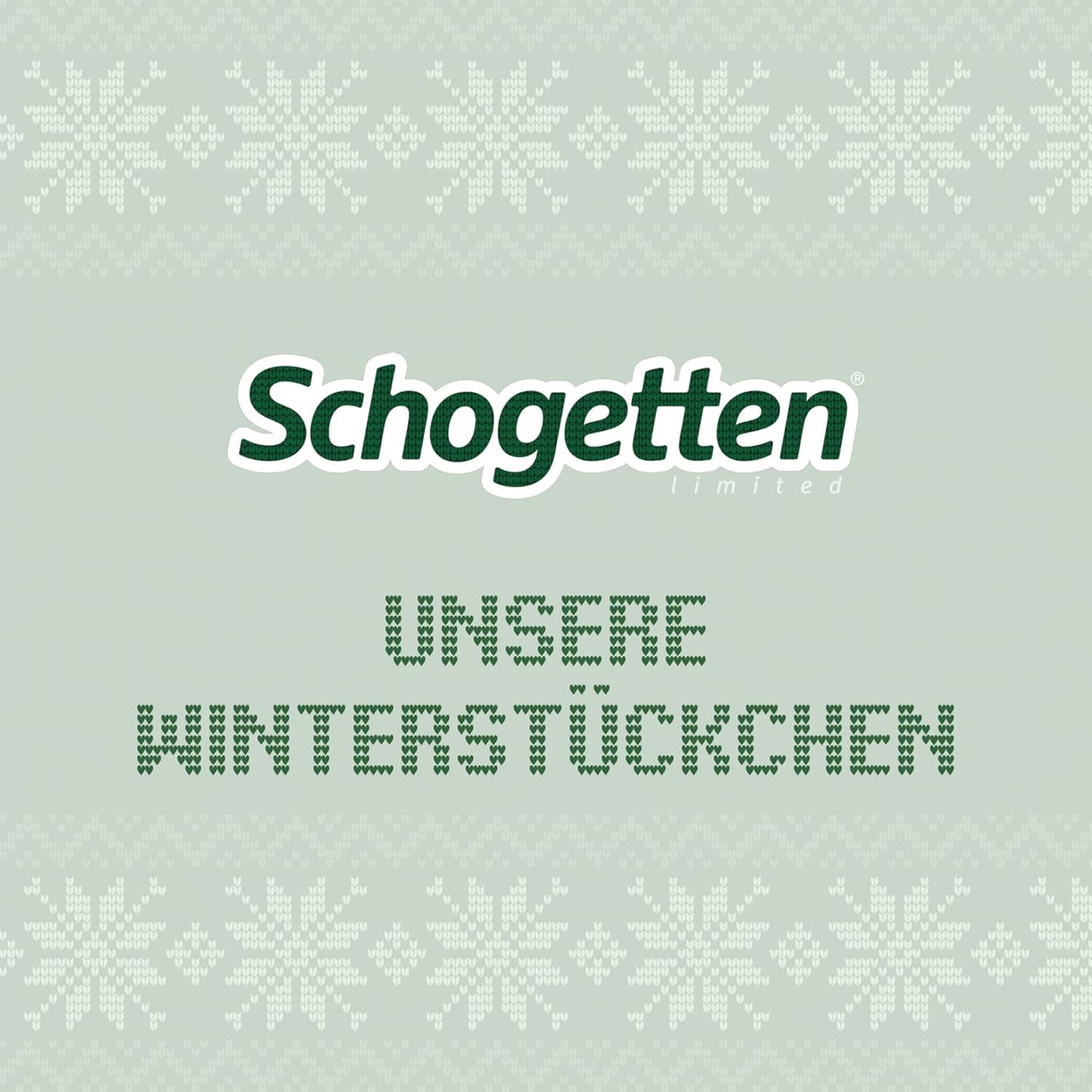 Schogetten Édition hiver aux pommes mûres I Barre de chocolat 100g I au chocolat au lait et en morceaux individuels pratiques