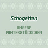 Schogetten Édition hiver aux pommes mûres I Barre de chocolat 100g I au chocolat au lait et en morceaux individuels pratiques