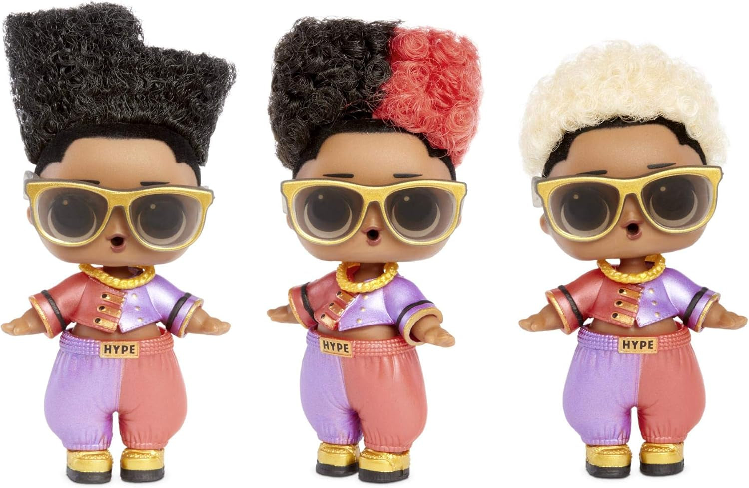 Poupées à collectionner LOL Surprise pour filles - Avec 15 surprises et coiffures différentes - #Hairvibes Dolls