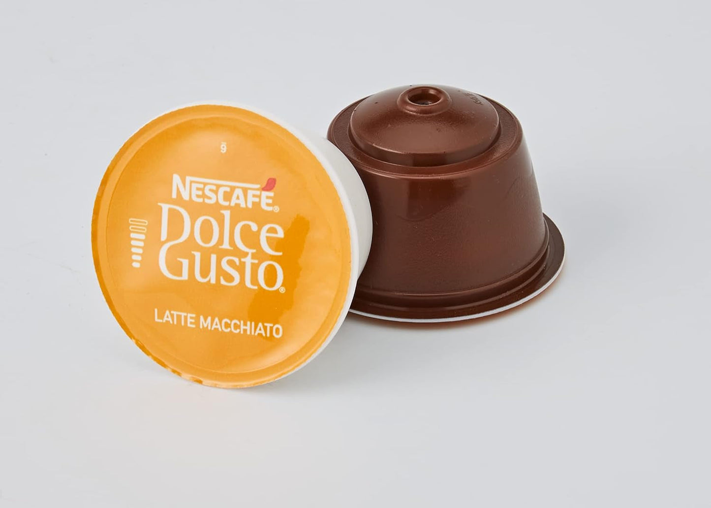 Latte Macchiato Vorratsbox 90 Kaffeekapseln (Espresso aromatique, 3-Schichten -Köstlichkeit aus feinem Milchschaum & Cappuccino