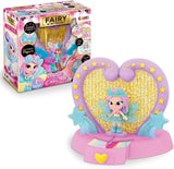 CRAZE Fée dans ma poche | Poupée de fée avec des ailes, jouet de fée à collectionner avec des effets spéciaux tels que des paillettes, une lueur dans le noir et un changement de couleur Dolls Naty Shop Fairy Magic Catwalk playset