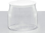 Rommelsbacher JG 1 Pot de Rechange pour Machine à Yaourt et Fromage Frais JG 80-1,2 Litre avec Couvercle (Lot de 2) Boîtes de Conservation Alimentaires Naty Shop