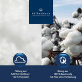 Couette fibres Billerbeck E21 King - Couette fibres fines à l'aloe vera - Couette toutes saisons 135 X 200 Cm niveau de chaleur moyen, blanc Couettes et couettes Naty Shop
