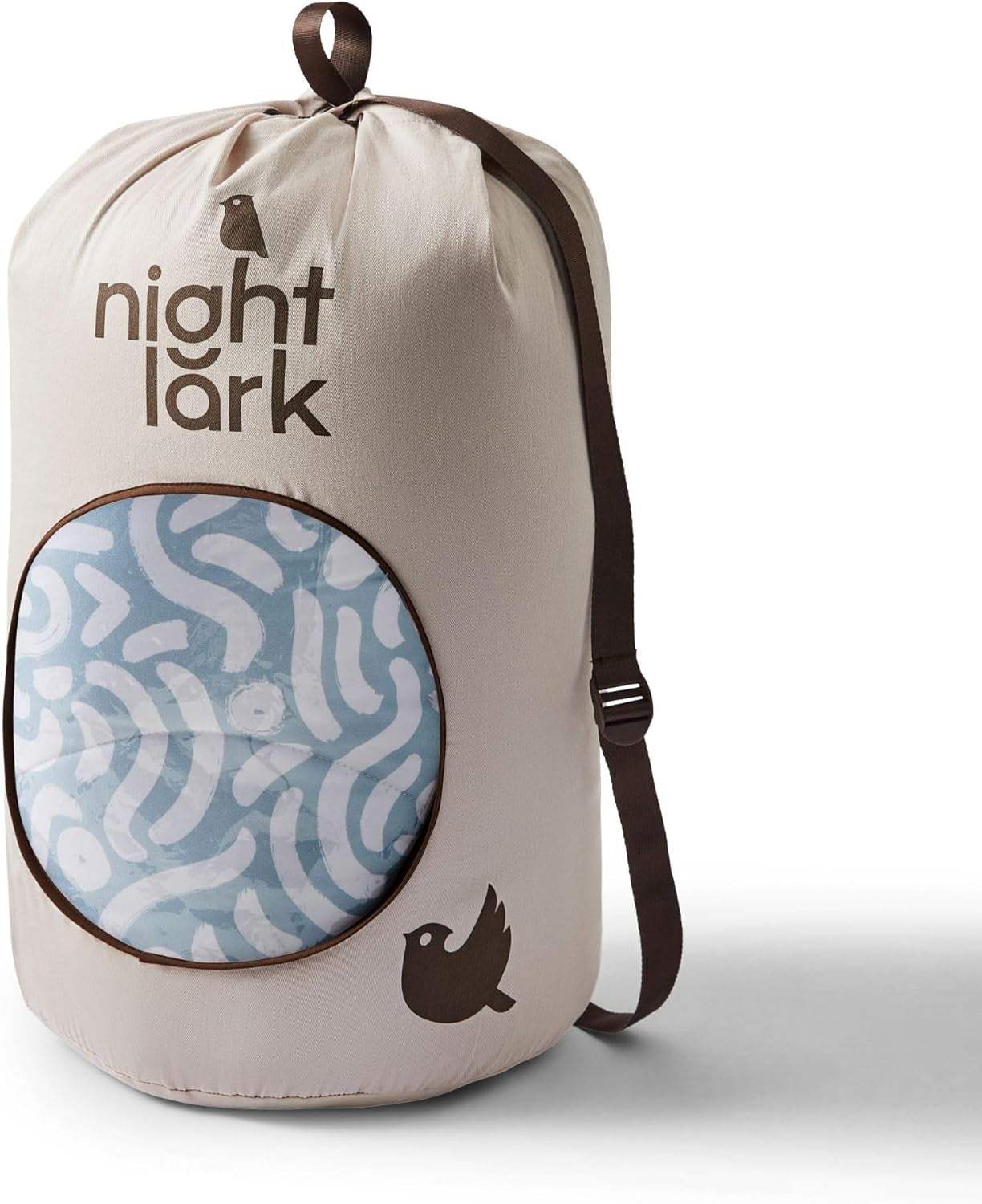 Couette sans housse Night Lark Super King 6 Tog printemps été - Vagues abstraites. Couverture super douce, confortable et légère. Lavable en machine et séchage rapide, ensemble de taies d'oreiller réversibles tout-en-un Couettes et édredons Naty Shop