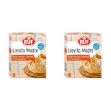 RUF Lievito Madre Sauerteig, Milder Weizen-Sauerteig, Mutterteig, Kurze Teigruhe Durch Enthaltene Trockenhefe, Lievito Madre Getrocknet Für Brot, Baguette, Focaccia, 3X35G Mélange pour la pâtisserie et la cuisson Naty Shop 35 G (6Er Pack) Kurze Teigruhe