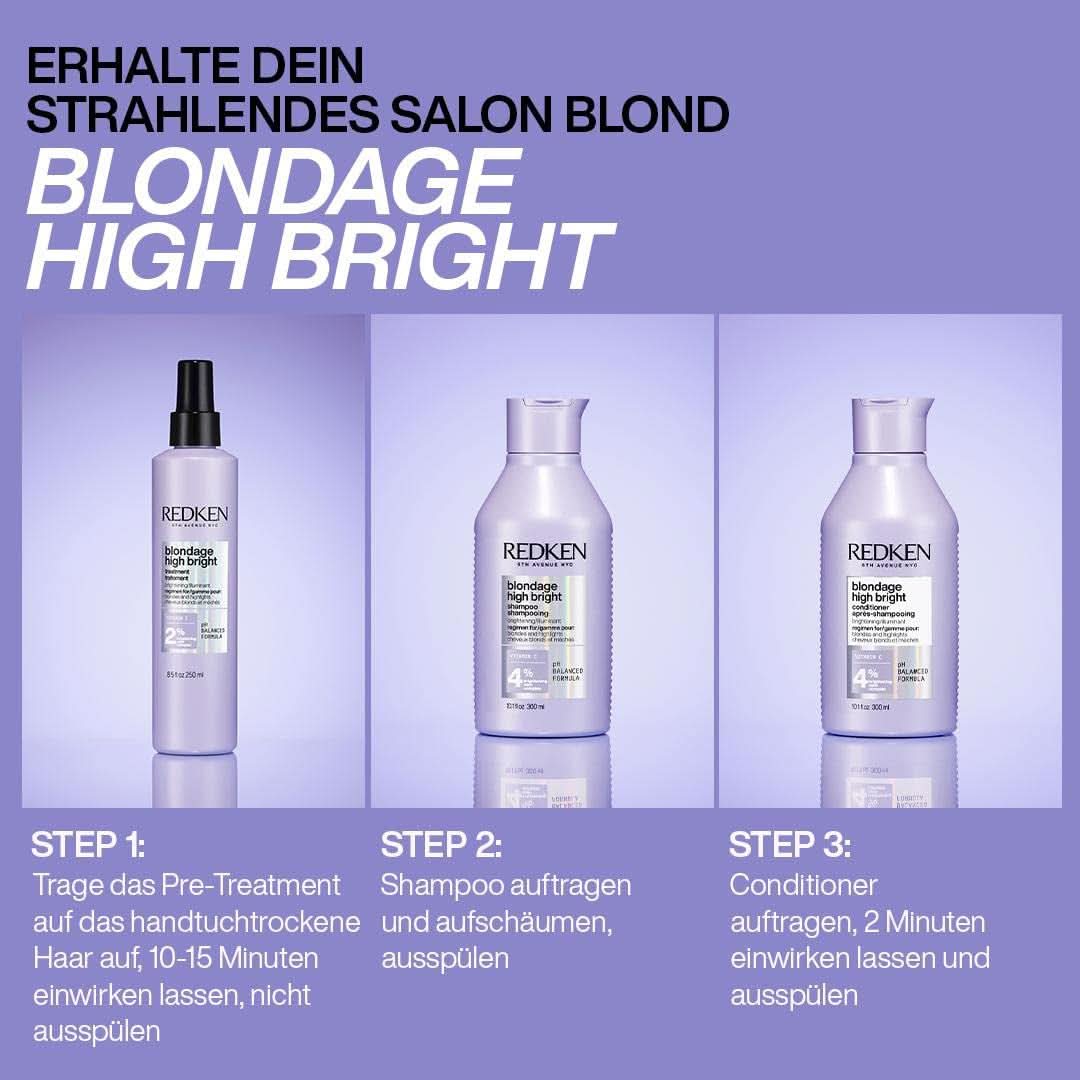Redken, Shampoing pour cheveux blonds Naty Shop Douche et Bain
