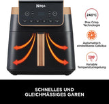 Friteuse à air Ninja MAX PRO AF180EUCP, 6,2 litres, sans huile Naty Shop Appliances