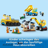 LEGO 60391 City Véhicules de construction et grue à boulets de démolition, pelle, camion-benne et véhicules de transport, jouet éducatif pour enfants à partir de 4 ans Besuche den LEGO-Store