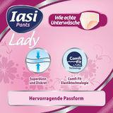 LADY Pants 48 Pantalons Jetables pour Incontinence Urinaire Absorbance Grande Taille S pour Femme 48 Pièces