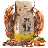Lot de café en grains 2x1kg 2000g | Brésil Mogiana | Brésil Cerrado | Brésil | Café spécial | Fraîchement frit