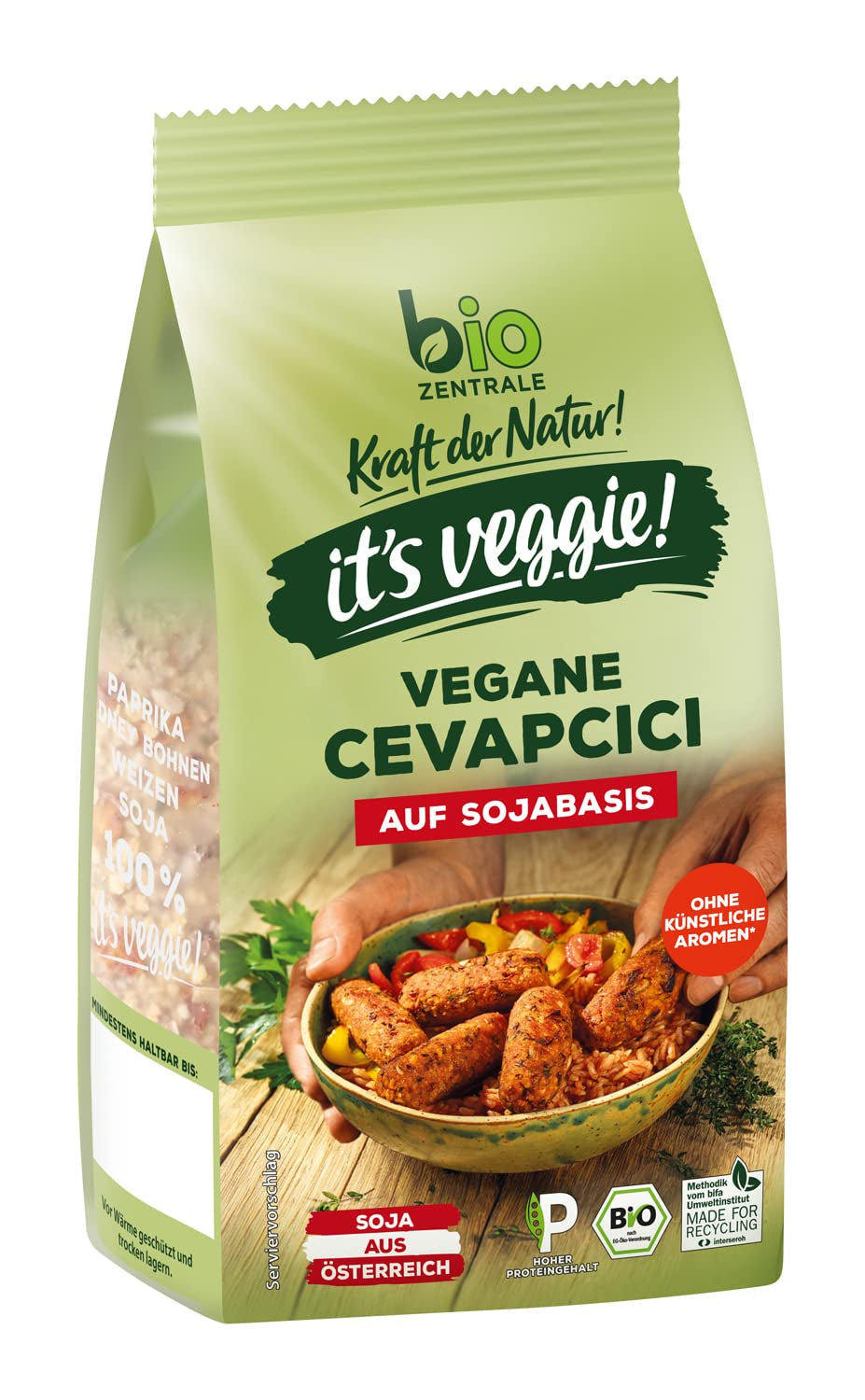 Biozentrale Boulgour en barquette avec légumes et gingembre | 200 g parfait pour un repas rapide à emporter | source de protéines végétaliennes | facile à préparer