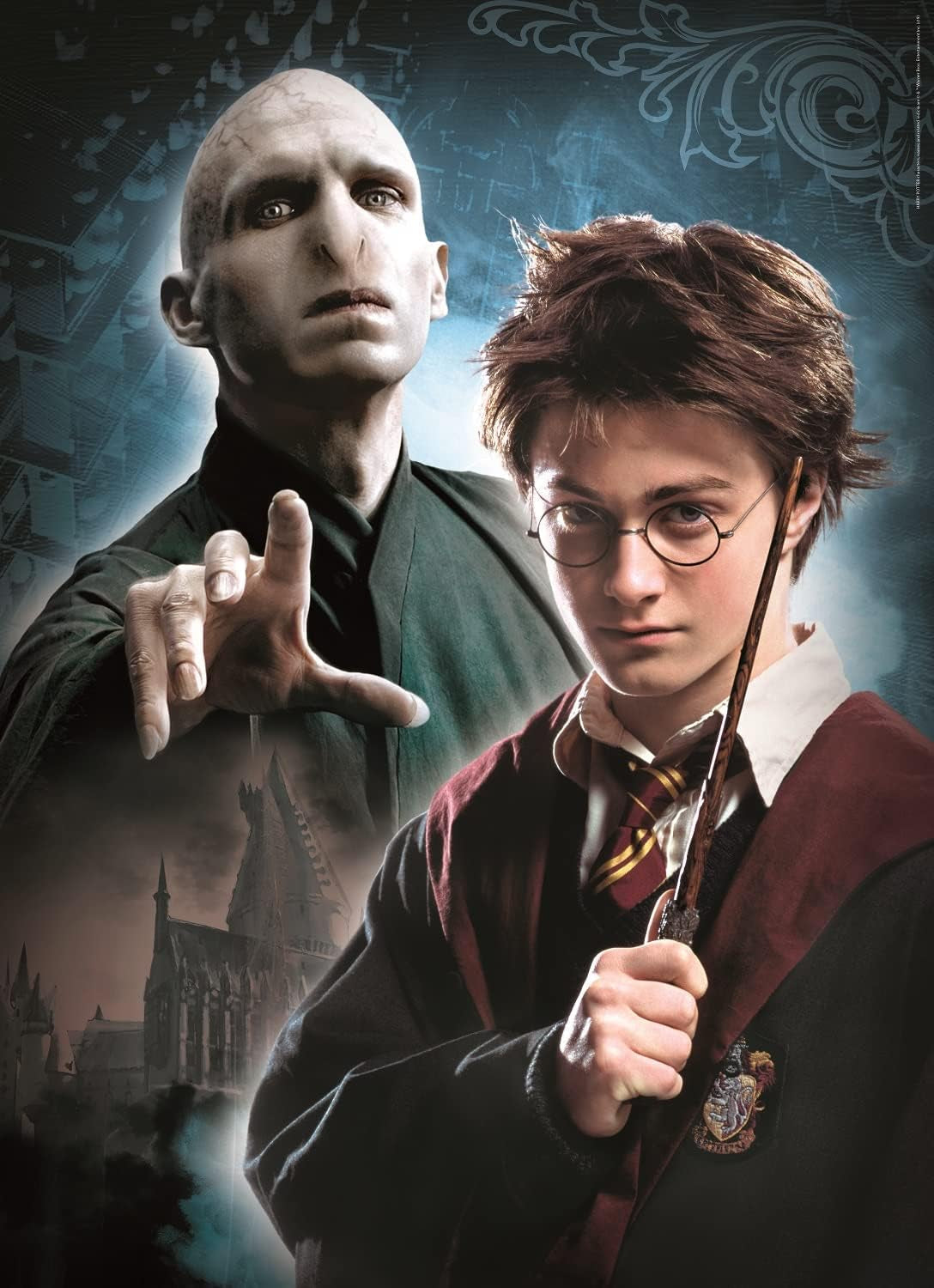 Clementoni 61884 Harry Potter - Puzzle 3 X 1000 pièces à partir de 9 ans, Puzzle coloré pour adultes aux couleurs vives, Jeu d'adresse pour toute la famille, Excellente idée cadeau Puzzle Naty Shop