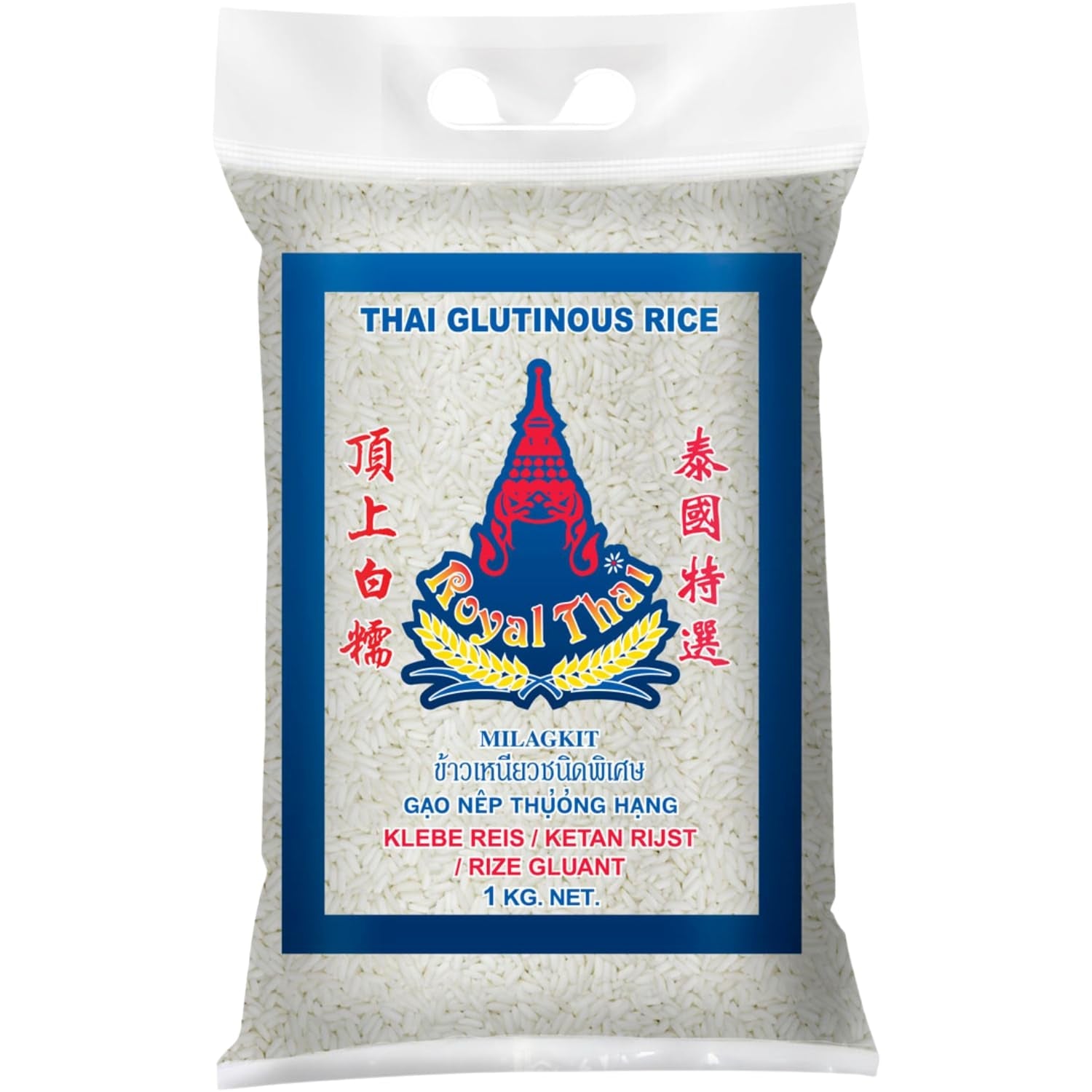 ROYAL THAI RICE - Riz gluant - 10 x 1 KG - Multipack