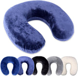 Oreiller cervical Rocco eK, 4 couleurs disponibles, oreiller de voyage, oreiller de soutien du cou, oreiller orthopédique de soutien du cou, mousse à mémoire de forme