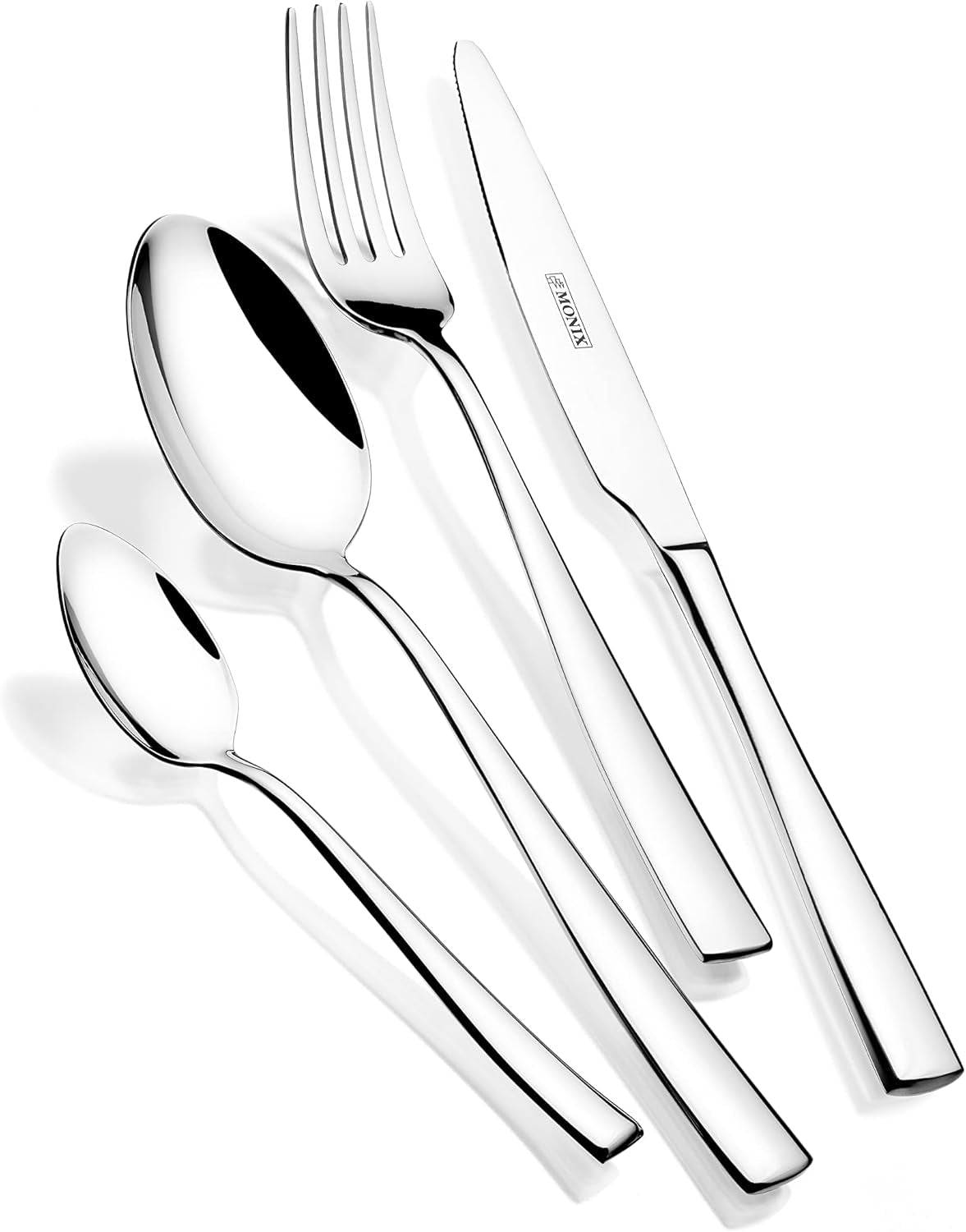 Monix Siena - Ménagère 24 pièces, acier inoxydable, pour 6 personnes Naty Shop