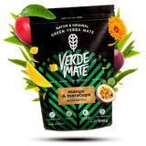 Green Mate Mangue Verte & Maracuya 0.5Kg | Thé aux fruits maté | Le goût exotique du thé Maté Le pouvoir du rafraîchissement | Stimulation naturelle | Thé Maté du Brésil | 500g