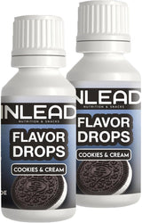 - gouttes de saveur | Arôme pour édulcorants sans sucre et sans calories Naty Shop 2X 30Ml Cookies Cream - Keks