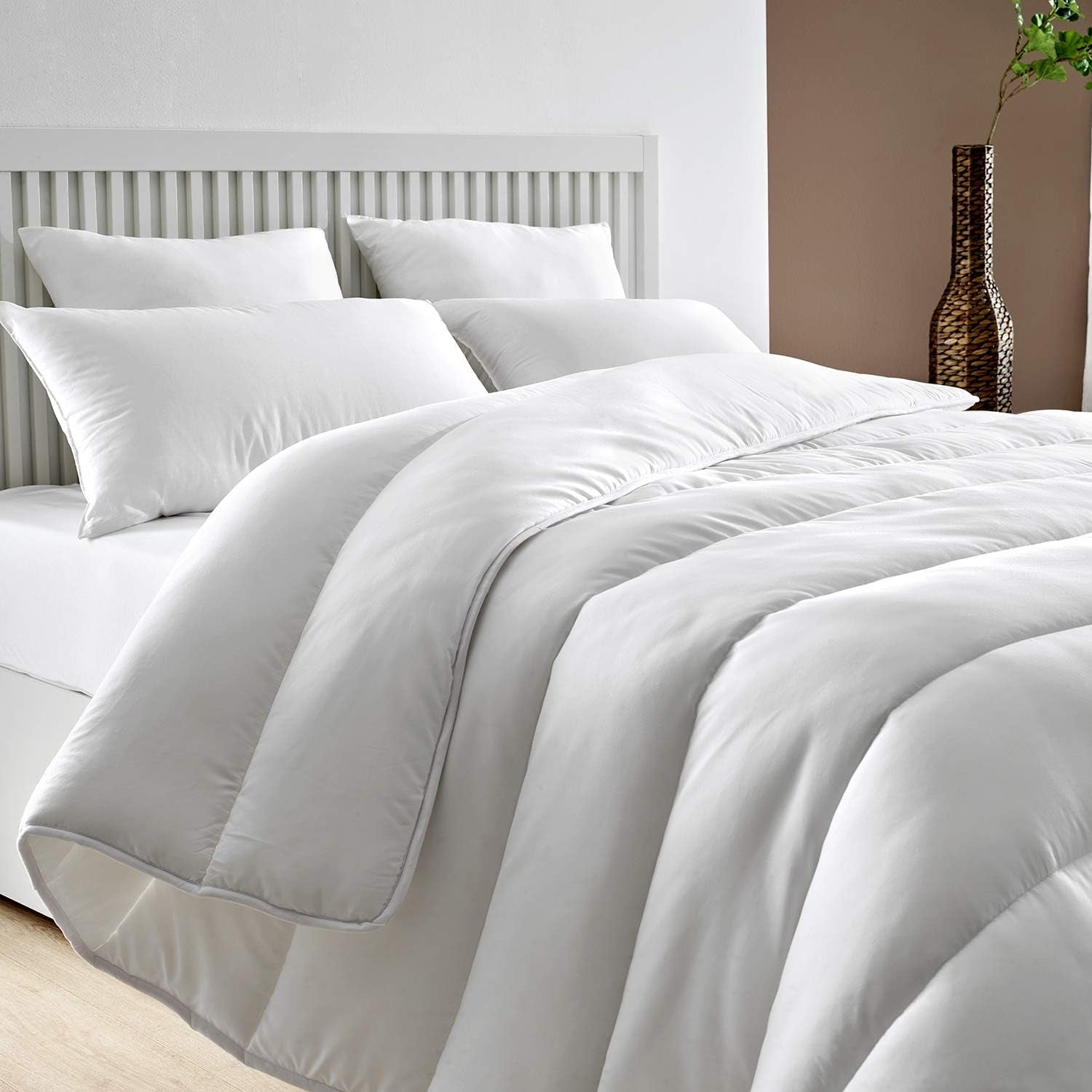 Pikolin Home - Couette anti-acariens 400 G, adaptée aux pièces hivernales et basses températures, lit 200-240 X 280 Cm. Couettes et couettes Naty Shop