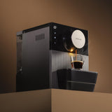 Machine à expresso compacte Cecotec Cremmaet Cube, 1350 W, système de pressage 10 g, système de pré-infusion, 19 bars, système thermobloc, 5 réglages de mouture, panneau de commande tactile