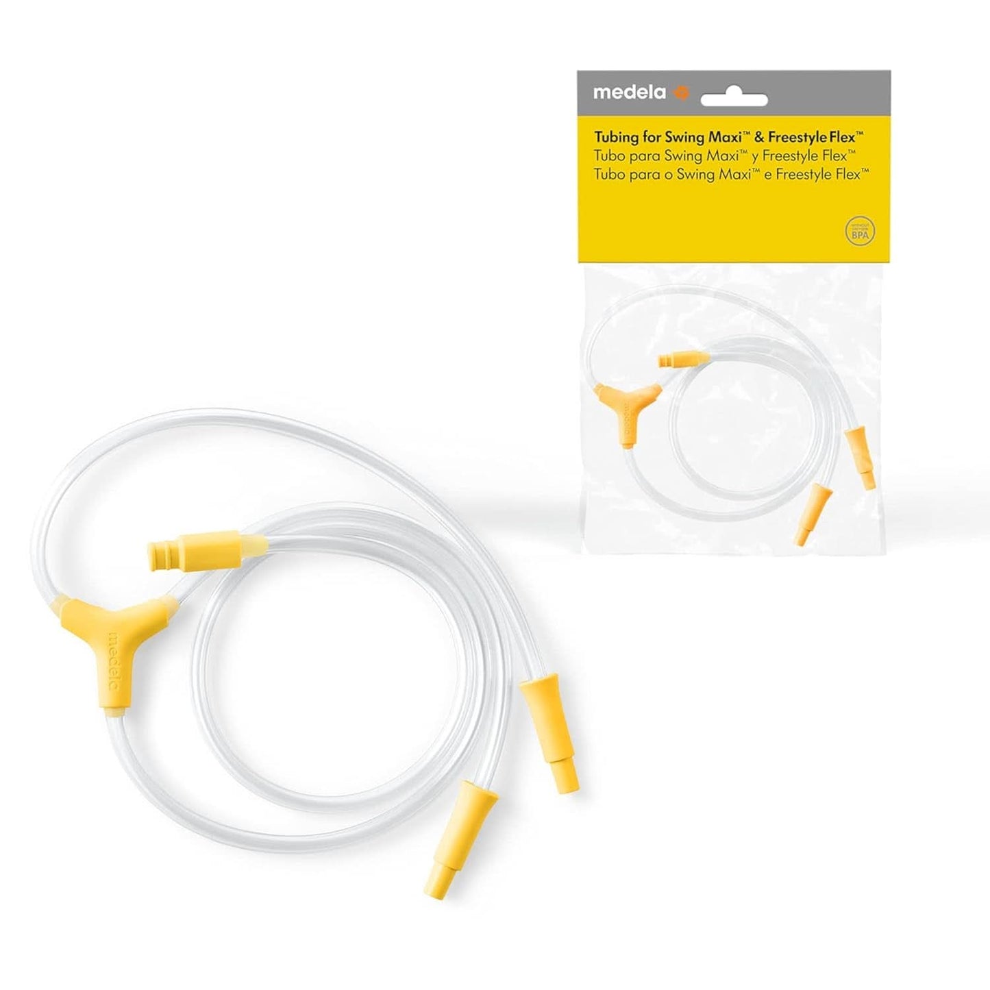 Medela Swing Maxi Und Freestyle Flex Milchabsaugungsschlauch, uniquement compatible avec Swing Maxi et Freestyle Flex Accessoires Alimentation et allaitement Bebe Naty Shop