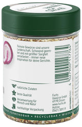 Fuchs Gewürze - Zwiebel rot geschnitten - Gewürz für Pürees, Salad oder Brotaufstriche - ingrédients naturels - 40 g en wiederverwendbarer, recyclebarer Dose