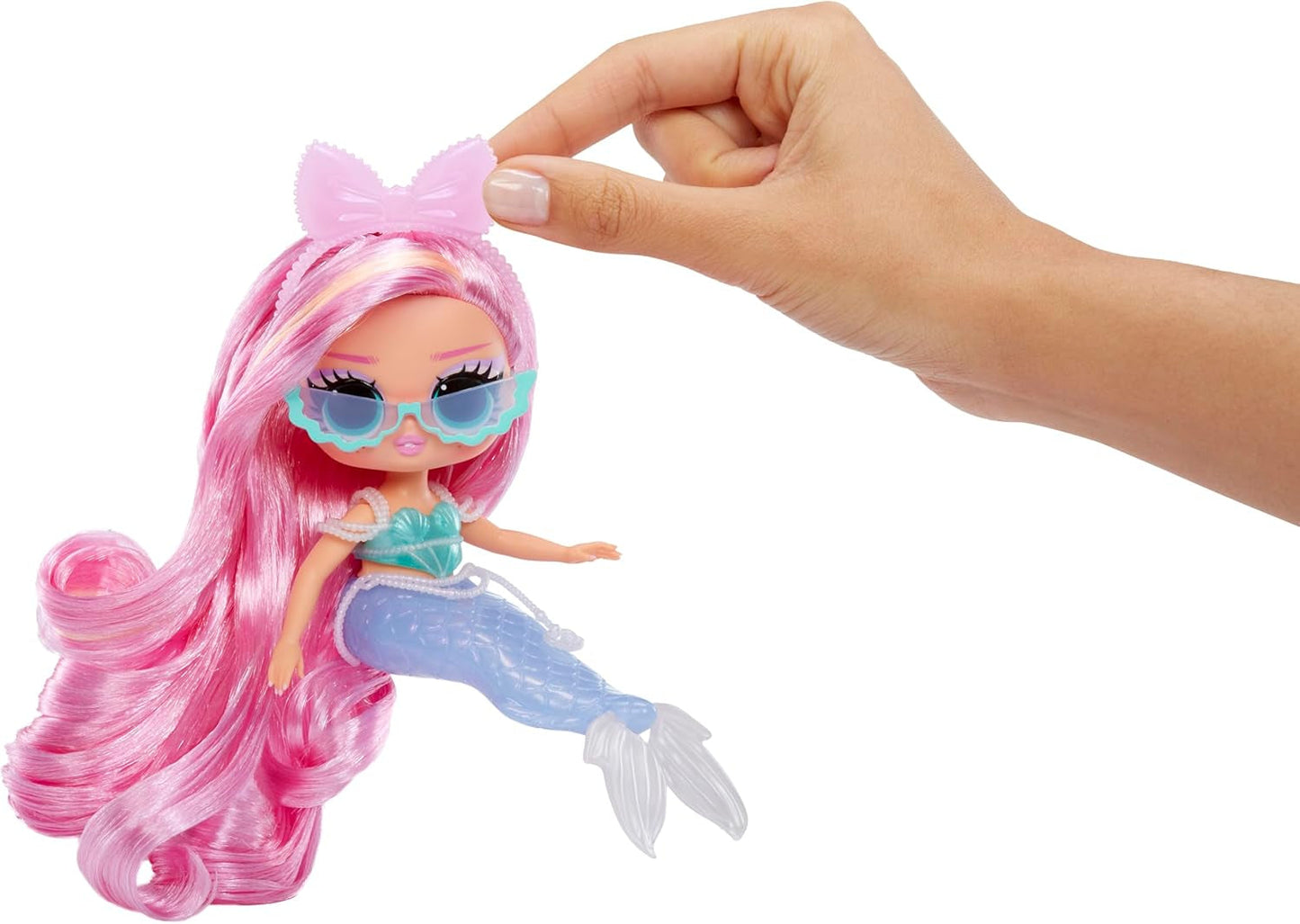 Mdr Surprise ! Tweens - Lola Waves Mermaid - Poupée mannequin avec queue changeante de couleur, nageoire mobile et jolis accessoires - Jouet pour enfants et collectionneurs à partir de 4 ans
