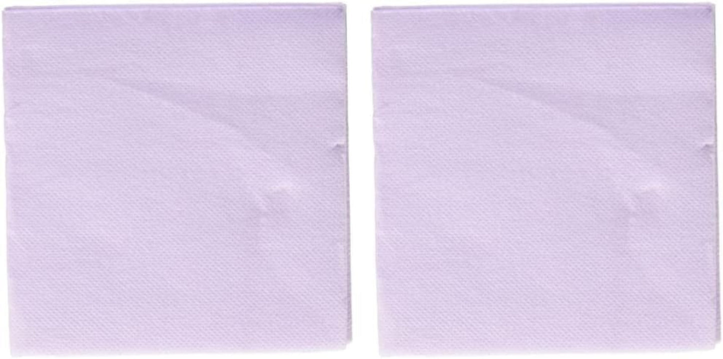 - Serviettes en papier Tex Touch - Coloris rose - Serviettes certifiées Fsc® - Recyclables et biodégradables - Paquet de 50 serviettes roses format 24 X 24 Cm