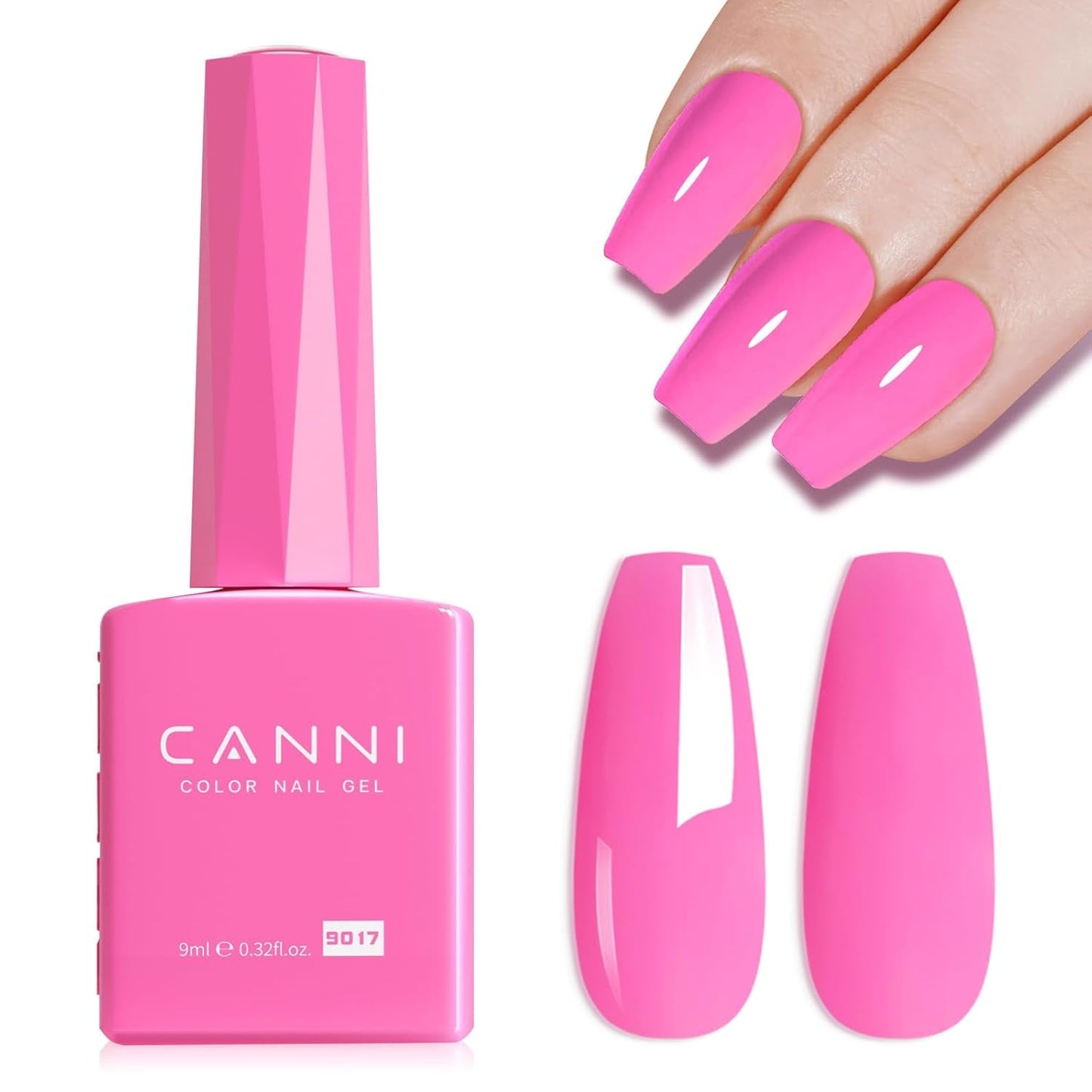 Vernis à ongles gel CANNI, semi-permanent, violet foncé, vernis à ongles, gel UV, trempage, manucure