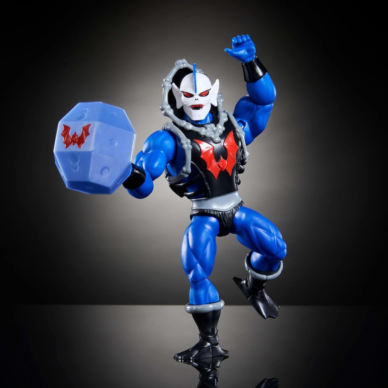 Figurine d'action Masters of the Universe Origins Hordak de la collection de dessins animés, environ 14 cm de hauteur, méchant de la horde sauvage de la série télévisée des années 80, 16 points de mouvement, mini livret de bande dessinée, JBM79 Figurines Naty Shop
