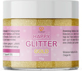 Goodbake Happy Glitter Gold - Paillettes alimentaires comestibles, 10 grammes Glitter Naty Shop Gold