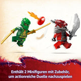 LEGO NINJAGO Lloyd's Action Speedster - Voiture de construction avec 2 figurines pour jouer un rôle, voiture de construction pour enfants - cadeau pour garçons et filles à partir de 7 ans 71828 Jeux de construction Besuche den LEGO-Store
