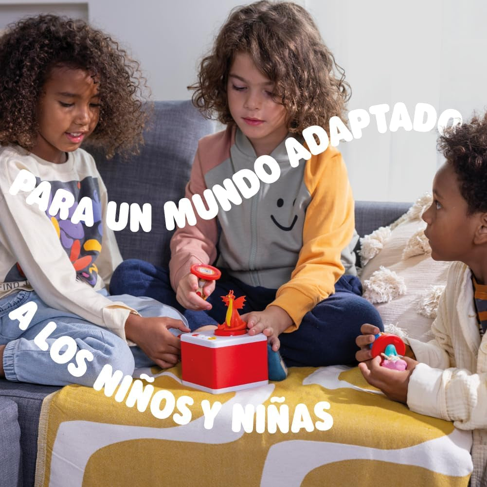 - Histoires pour filles et garçons, haut-parleur avec le personnage d'éléphant, jeu éducatif, contenu en espagnol, adapté à partir de 0 ans Bebe Toys Naty Shop