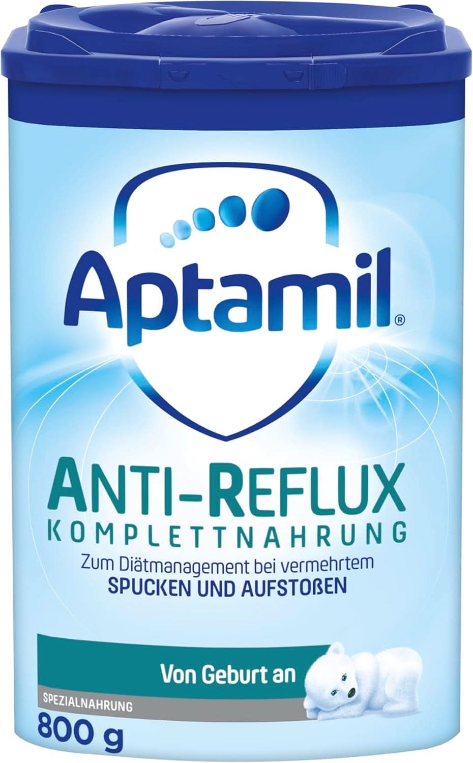 Aptamil Anti-Reflux - aliment complet dès la naissance, pour la gestion de l'alimentation, lait en poudre, 1x 800 g Naty Shop 800 grammes