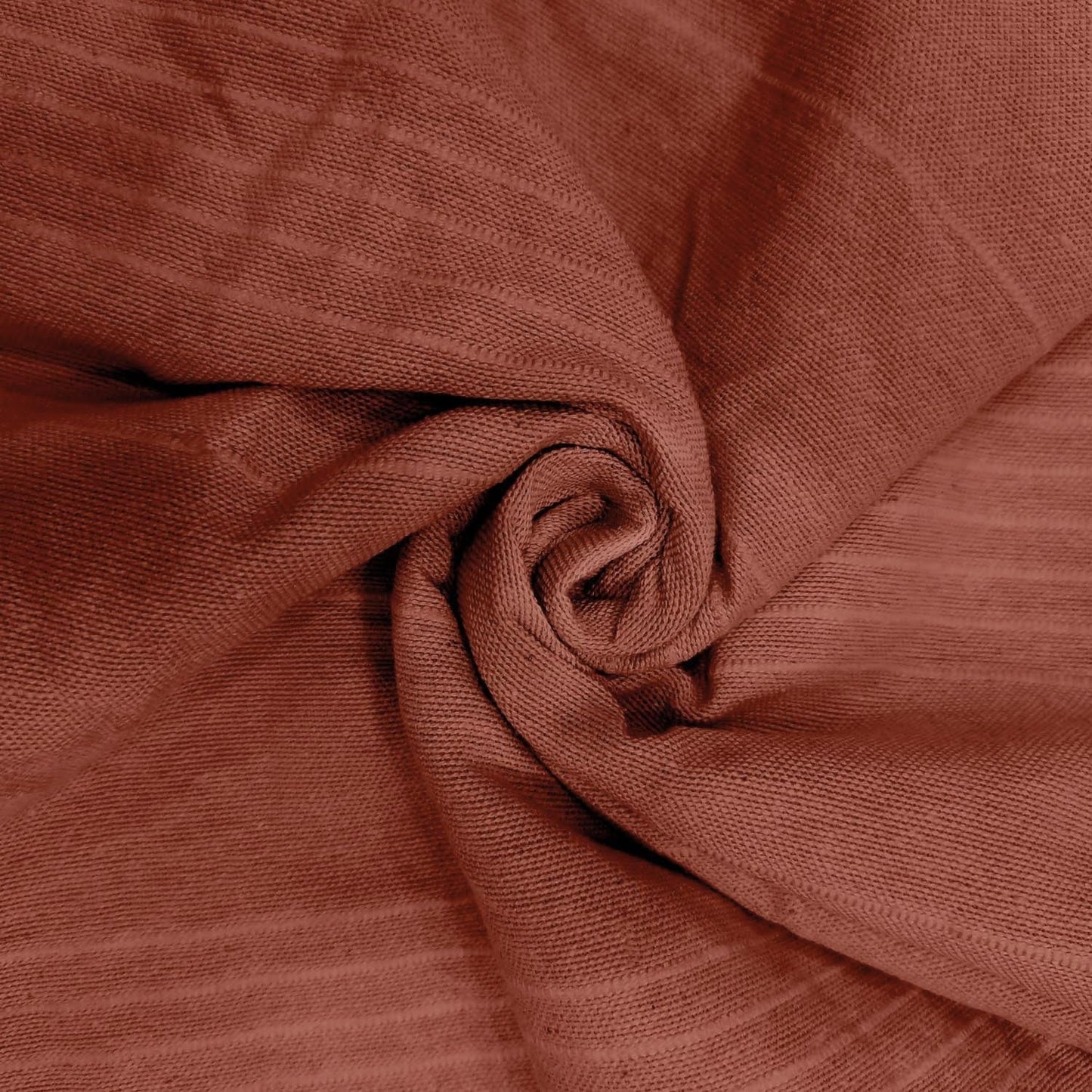 Soleil D'Ocre, Adele, couvre-lit, jeté de canapé, coton, rouge brique, 220 X 240 Cm Lits et Couvertures Besuche den Soleil d'ocre-Store