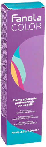 Fanola crema colore Crème colorante 7.0 Blond, 100 ml Teinture capillaire Naty Shop 7.03 Blond chaud