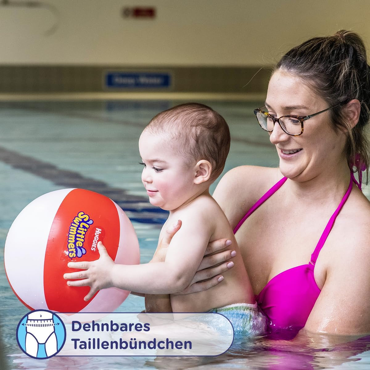 Couches de bain Huggies Little Swimmers, taille 3-4 (7-15 kg), 1 paquet de 20